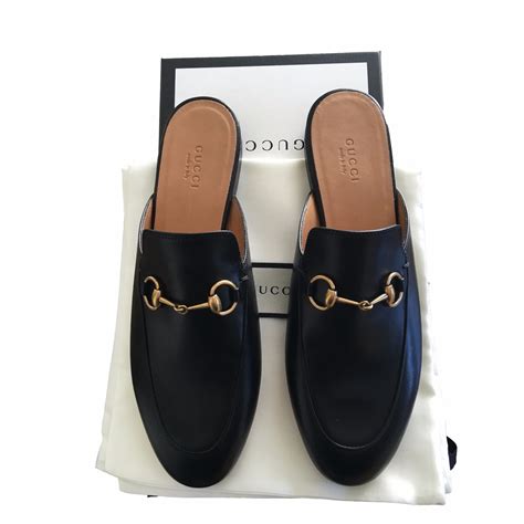 mule princetown gucci|gucci princetown mule women.